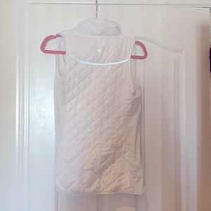 Lululemon white puffer vest